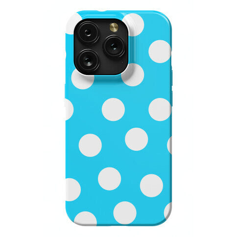 Blue Polka Dot Case Phone Case